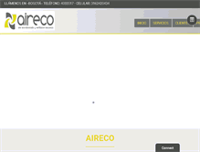 Tablet Screenshot of aireco-sas.com